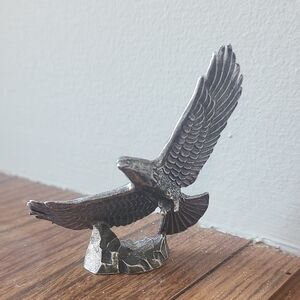Silver Eagle Figurine